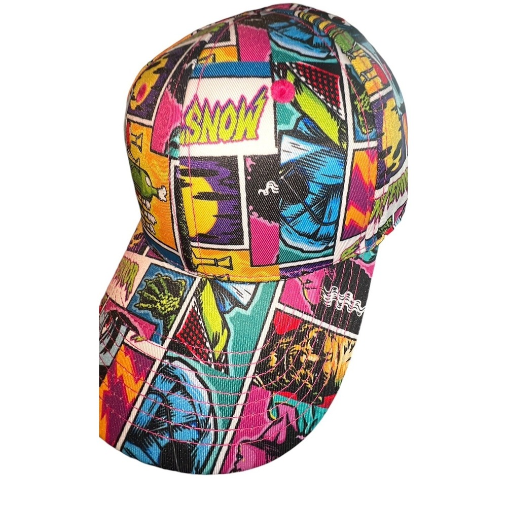 Hot Topic Monster Hat Dracula Mummy Universal Snap Back Comic New VTG‎ Inspired